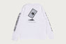 BAPE CARD GRAPHIC LONG SLEEVE TEE BAPEC
