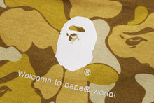 BAPE CARD CAMO COLLEGE LONG SLEEVE TEE BAPEC