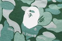 BAPE CARD CAMO COLLEGE LONG SLEEVE TEE BAPEC