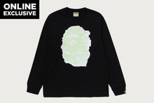 BIG GO APE POINTER GLOW IN THE DARK PRINT TEE BAPEC