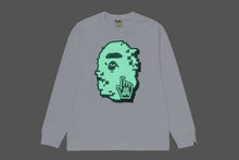 BIG GO APE POINTER GLOW IN THE DARK PRINT TEE BAPEC