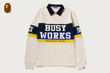 BY BATHING APE STRIPED RUGBY SHIRT