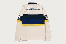 BY BATHING APE STRIPED RUGBY SHIRT