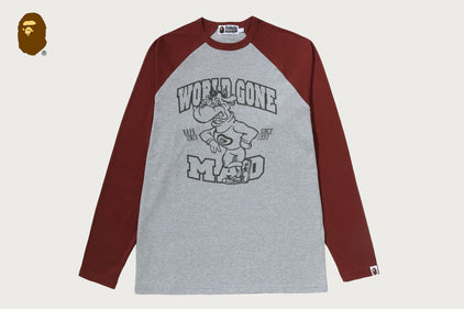 WGM BEASTE COLLEGE RAGLAN SLEEVE LS TEE