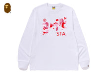 ABC CAMO BAPE STA LS TEE
