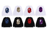 COLOR CAMO BIG APE HEAD LS TEE