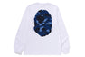 COLOR CAMO BIG APE HEAD LS TEE