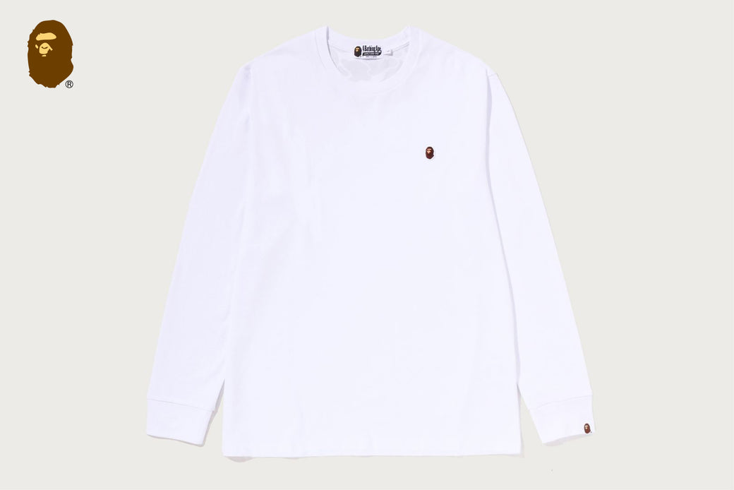 ONE POINT LS TEE | bape.com