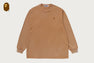 GARMENT DYED ONE POINT RELAXED FIT LS TEE