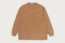 GARMENT DYED ONE POINT RELAXED FIT LS TEE
