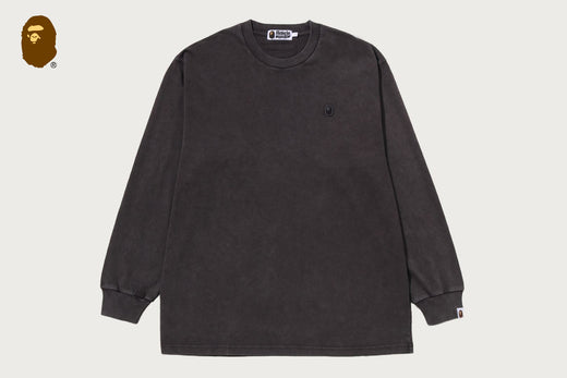 GARMENT DYED ONE POINT RELAXED FIT LS TEE