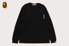 LINE CAMO FLAG LABEL POCKET LS TEE