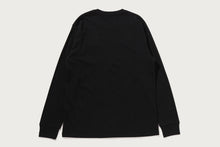 LINE CAMO FLAG LABEL POCKET LS TEE