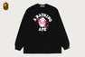 ABC CAMO SPLASH COLLEGE RELAXED FIT LS TEE