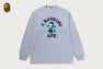 ABC CAMO SPLASH COLLEGE RELAXED FIT LS TEE