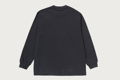 BAPE LOGO RELAXED FIT LS TEE