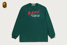 BAPE LOGO RELAXED FIT LS TEE