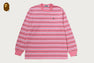 ONE POINT STRIPE RELAXED FIT LS TEE