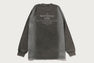HEAVY WASHED BAPE MILITARY GRAPHIC RELAXED FIT LS TEE