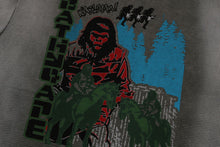 HEAVY WASHED BAPE MILITARY GRAPHIC RELAXED FIT LS TEE