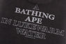 HEAVY WASHED BAPE MILITARY GRAPHIC RELAXED FIT LS TEE