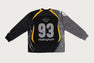 MULTI LOGO RELAXED FIT FOOTBALL LS JERSEY