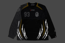 MULTI LOGO RELAXED FIT FOOTBALL LS JERSEY