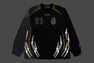 MULTI LOGO RELAXED FIT FOOTBALL LS JERSEY