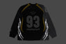 MULTI LOGO RELAXED FIT FOOTBALL LS JERSEY