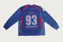 MULTI LOGO RELAXED FIT FOOTBALL LS JERSEY