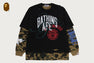 DESTROYED MULTI LOGO 2 IN 1 RELAXED FIT LS TEE