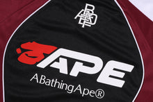 BAPE SOCCER LOGO WARM UP RELAXED FIT LS TEE