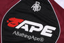 BAPE SOCCER LOGO WARM UP RELAXED FIT LS TEE