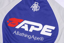 BAPE SOCCER LOGO WARM UP RELAXED FIT LS TEE