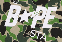 ABC CAMO BAPE STA LOGO CROPPED LS TEE