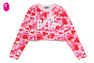 ABC CAMO BAPE STA LOGO CROPPED LS TEE
