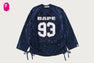 SOLID CAMO LACE FOOTBALL OVERSIZE LS TEE