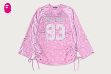 SOLID CAMO LACE FOOTBALL OVERSIZE LS TEE