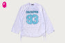SOLID CAMO LACE FOOTBALL OVERSIZE LS TEE