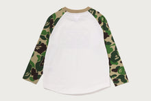 ABC CAMO CASSETTE TAPE RAGLAN LS TEE