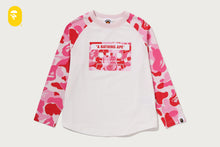 ABC CAMO CASSETTE TAPE RAGLAN LS TEE