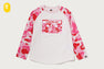 ABC CAMO CASSETTE TAPE RAGLAN LS TEE