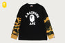 1ST CAMO COLLEGE LAYERED LS TEE