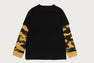 1ST CAMO COLLEGE LAYERED LS TEE