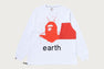 【BAPE BY KAZUKI KURAISHI】 “EARTH” POCKET LONG SLEEVES TEE
