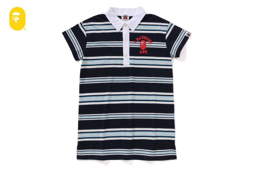   - 送料無料 新品   STRIPE POLO DRESS STRIPE POLO DRESS | bape.com