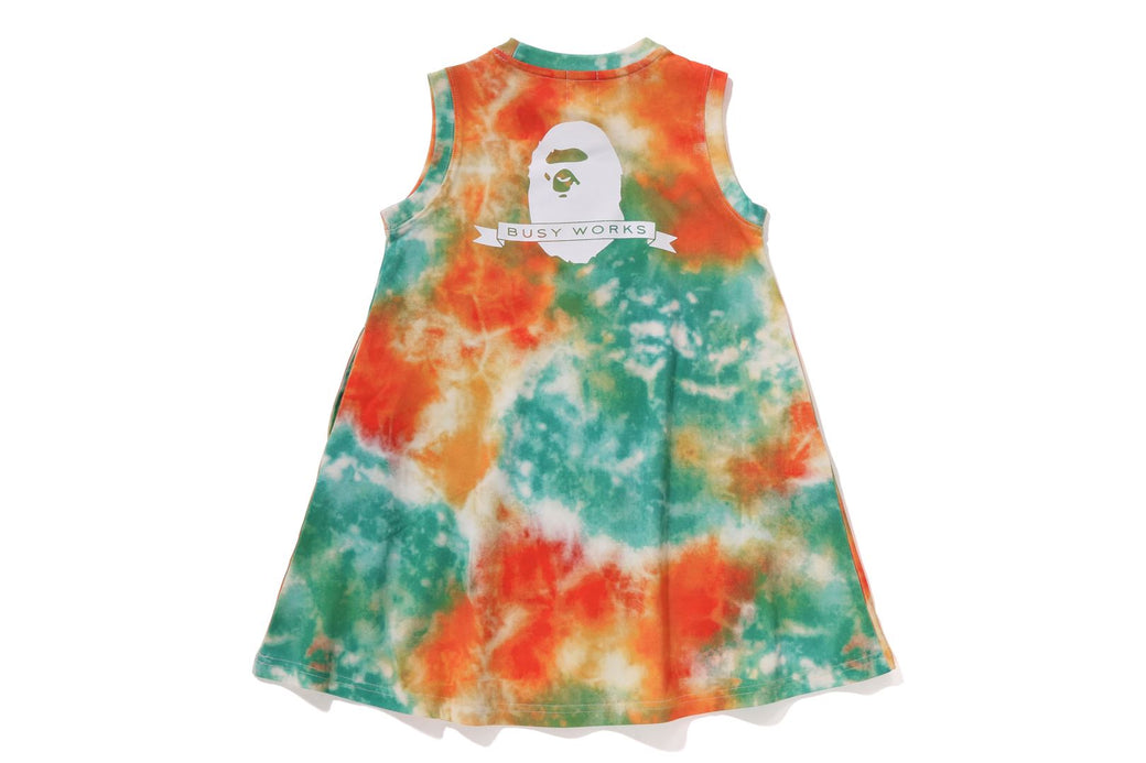 【A BATHING APE】BAPE TIE DYE DRESS /タイダイワンピース BAPE TIE DYE DRESS | bape.com