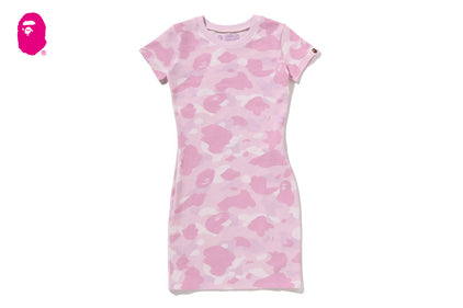 COLOR CAMO JERSEY DRESS