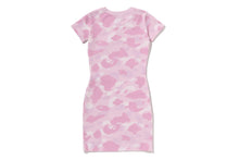 COLOR CAMO JERSEY DRESS