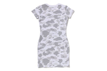 COLOR CAMO JERSEY DRESS